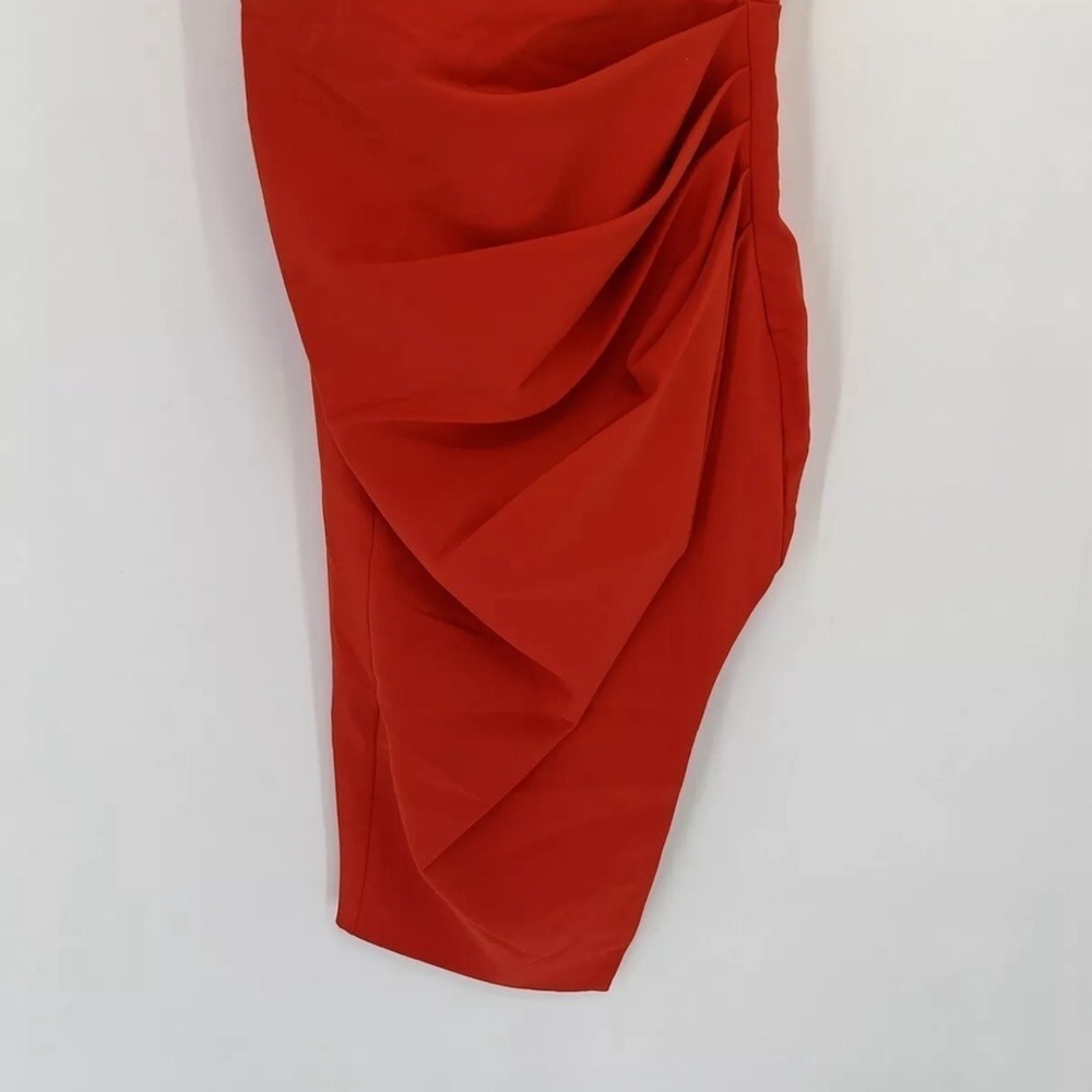 Lavish Alice Red Midi Dress - Picture 4 of 7